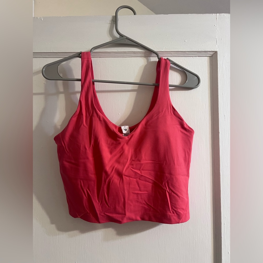 Lululemon coral align tank top